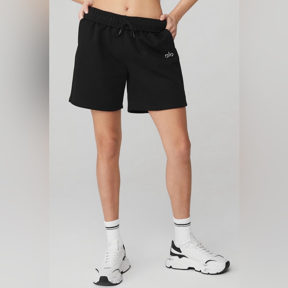 ALO Yoga Black Minimalist Athletic Shorts